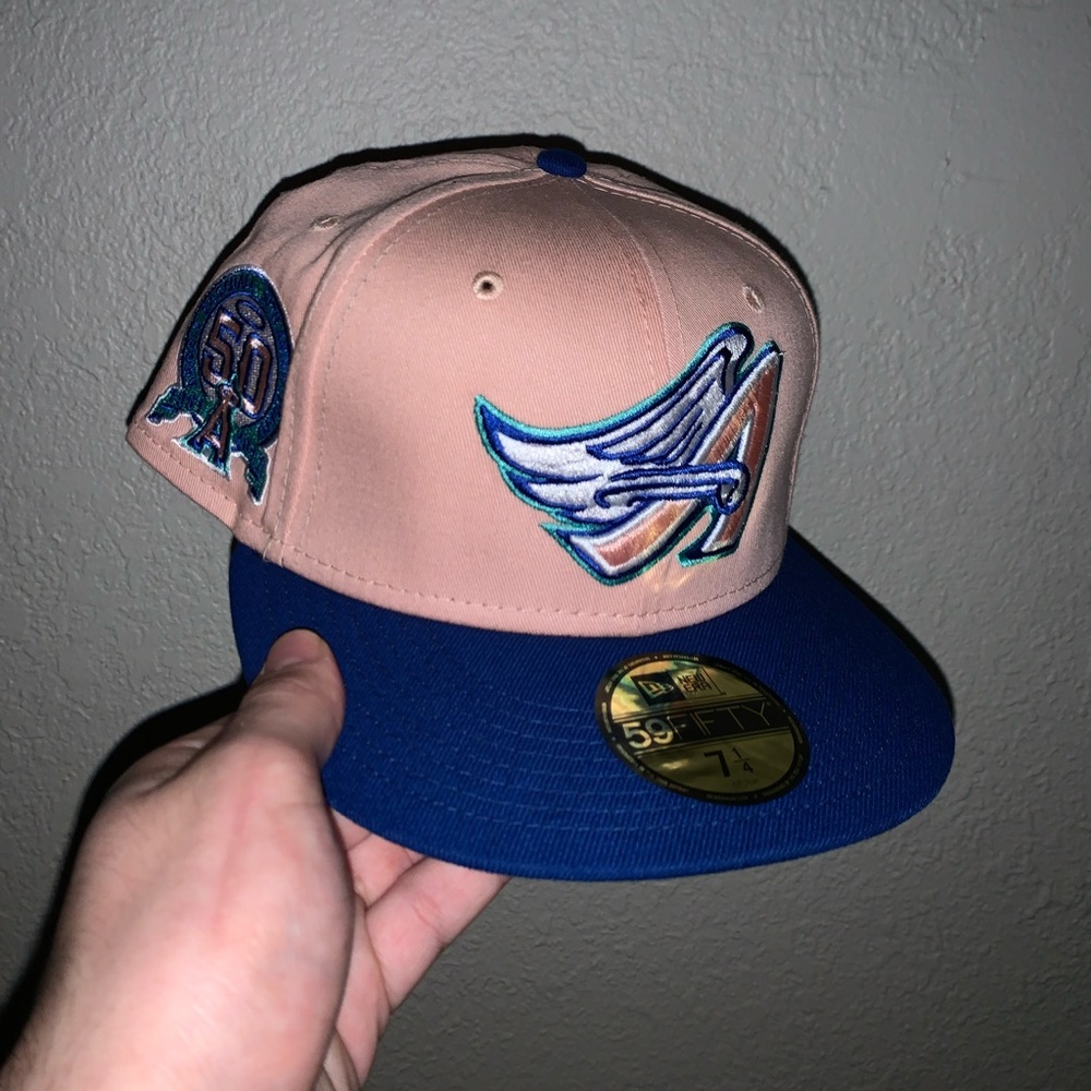 Anahiem Angels “Disneyland Castle” 71/4 Icy UV